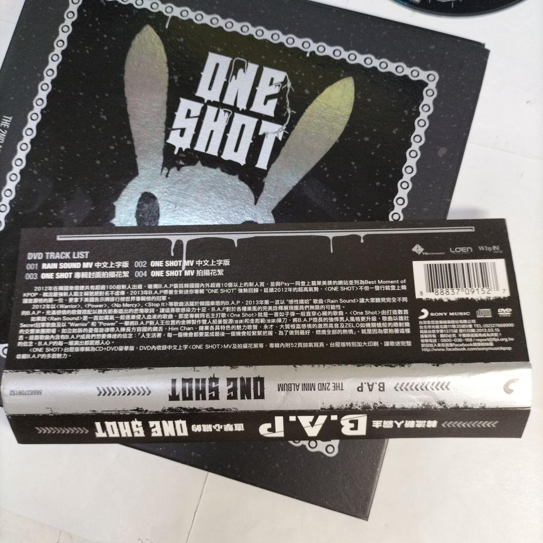 taiwan CD+DVD⭐トレカ付き ヒムチャン⭐B.A.P ONE SHOT