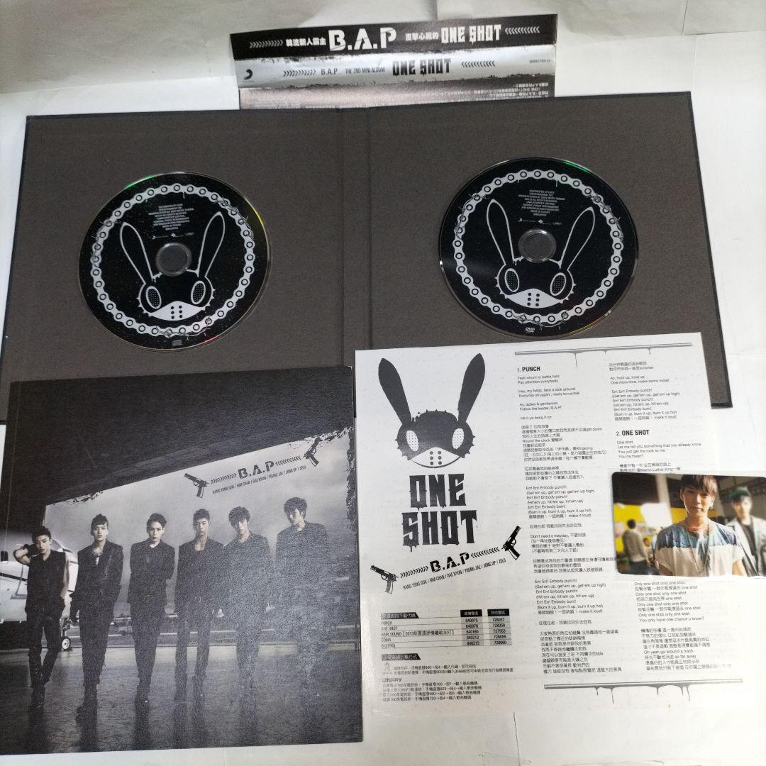 taiwan CD+DVD⭐トレカ付き ヒムチャン⭐B.A.P ONE SHOT