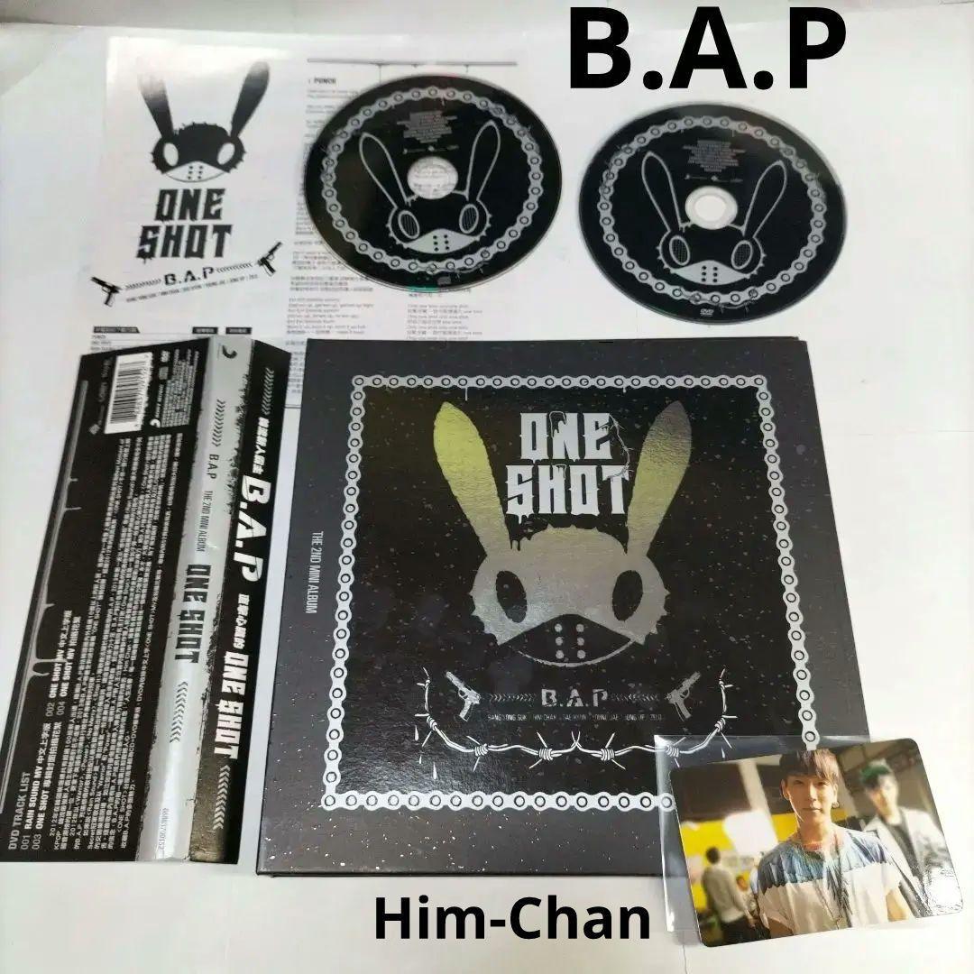taiwan CD+DVD⭐トレカ付き ヒムチャン⭐B.A.P ONE SHOT