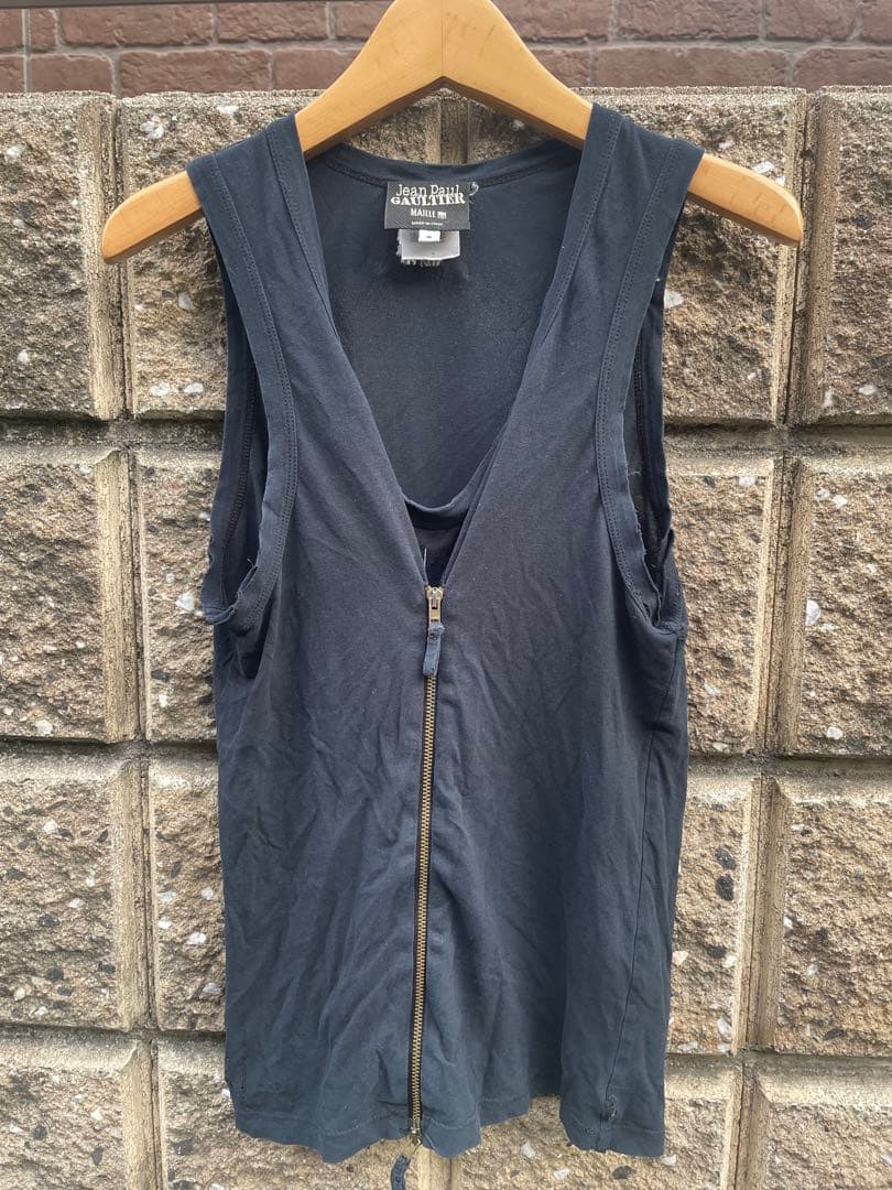 激レアjean paul gaultierタンクトップゴルチェ