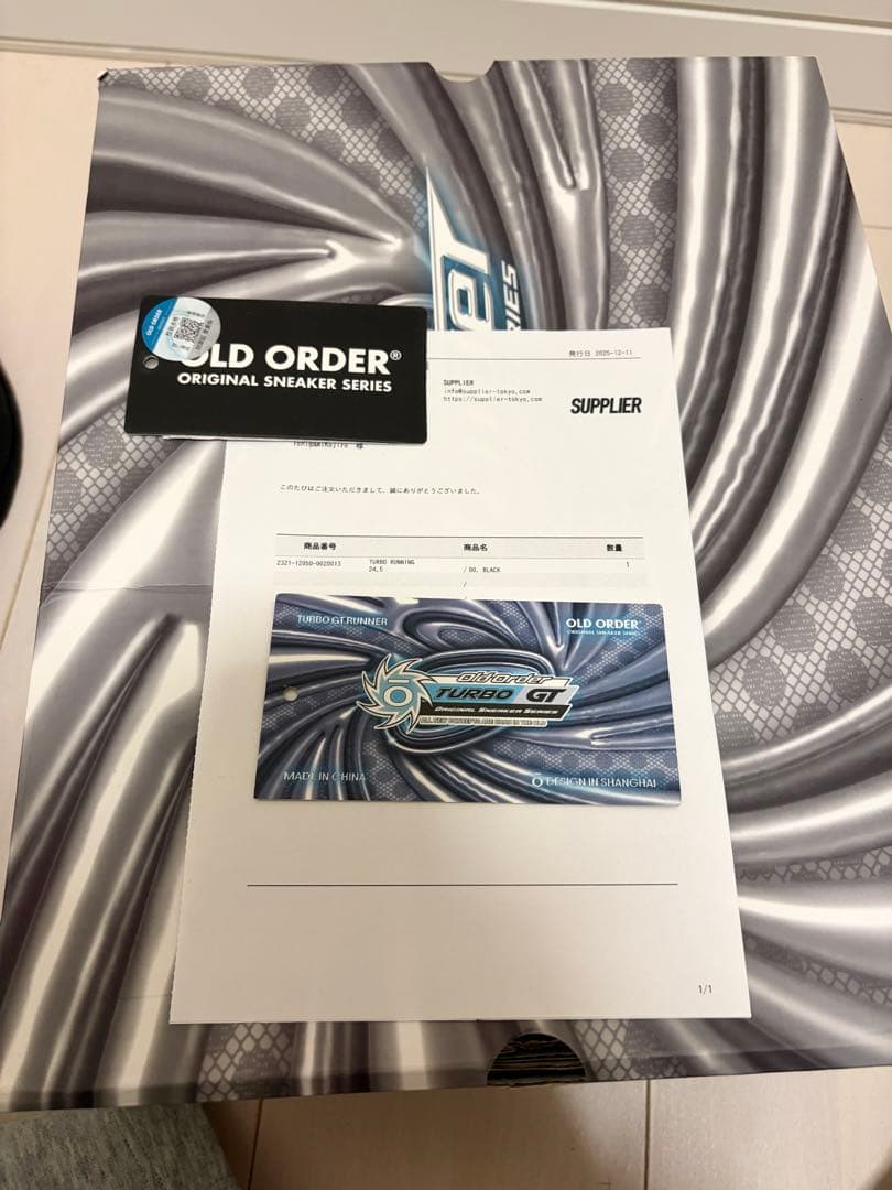 OLD ORDER TURBO GT オールドオーダー ターボgt スニーカー