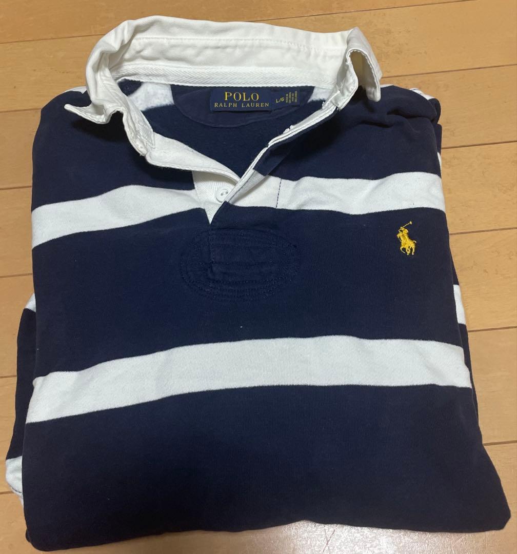 L ラルフローレン ラガーシャツ ポロシャツ ボーダー 常田大希 着用