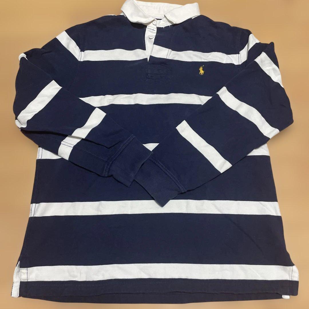 L ラルフローレン ラガーシャツ ポロシャツ ボーダー 常田大希 着用