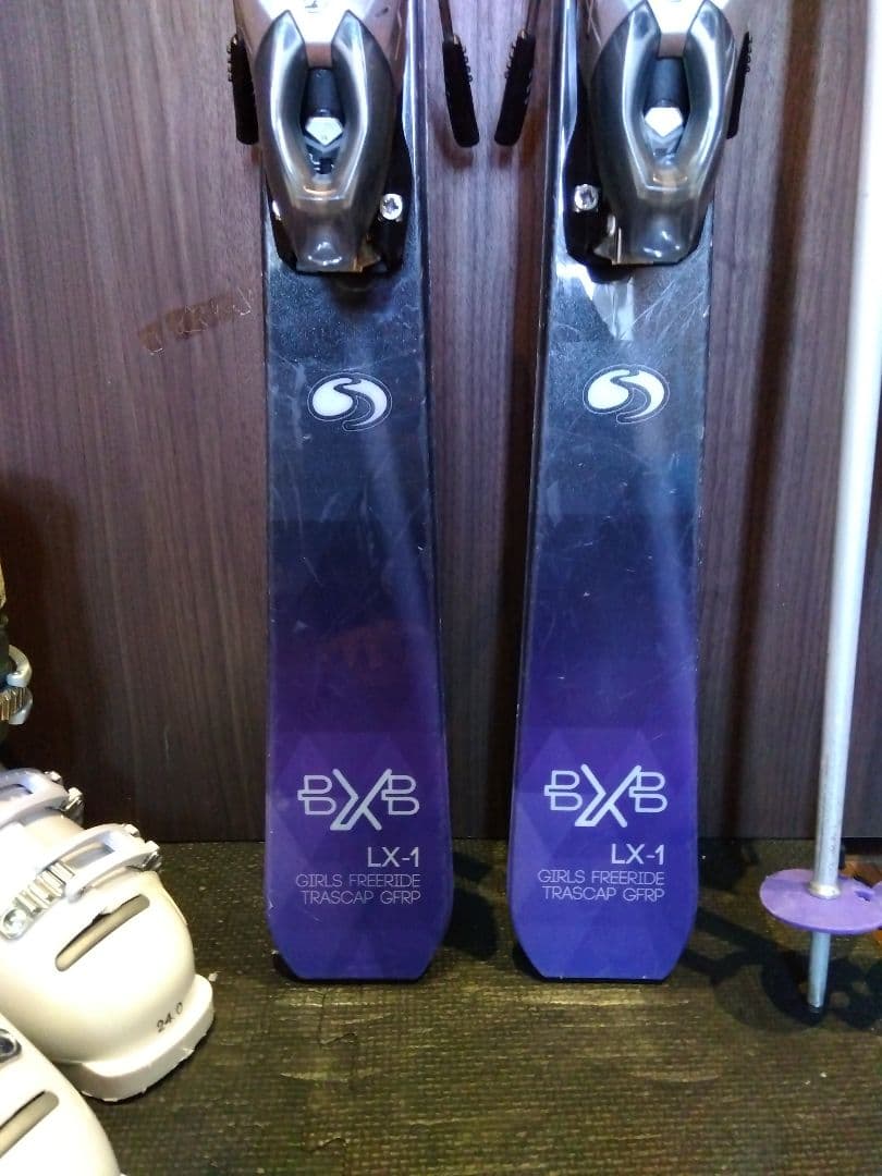 高品質/B×B/学生・レディース用/スキーセット/メンテ・WAX済み✔超軽量‼️