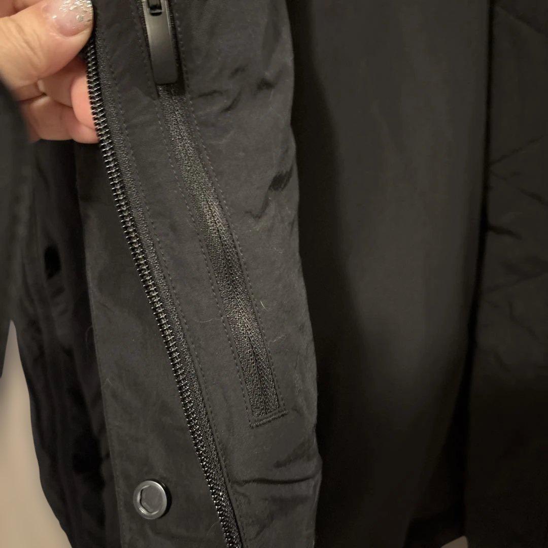 ルルレモンダウンインサレートオーバーサイズ襟付きジャケット