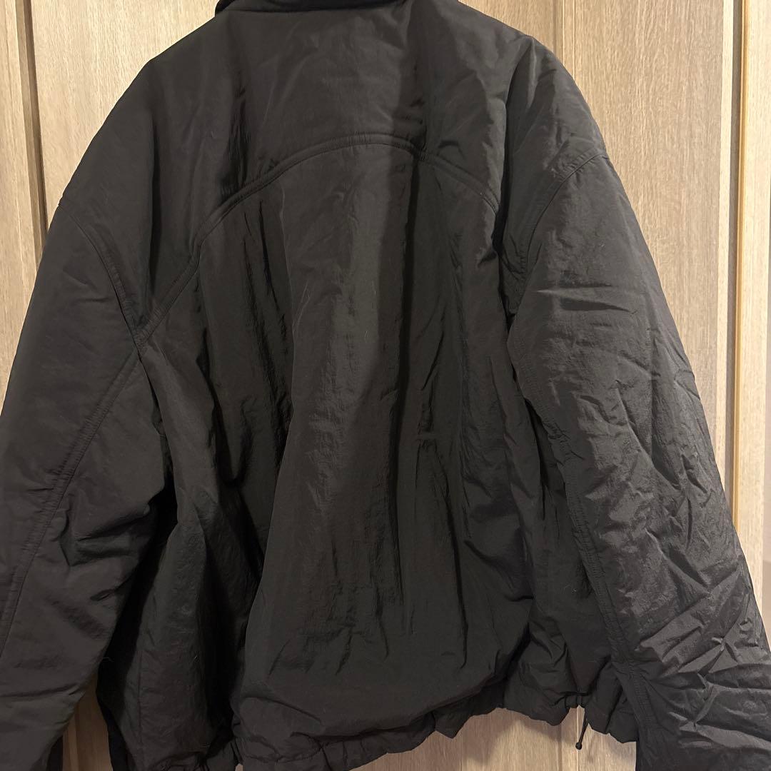 ルルレモンダウンインサレートオーバーサイズ襟付きジャケット