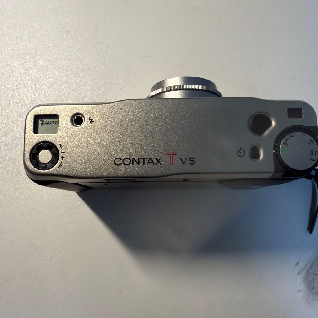 CONTAX T VS シルバー フイルムコンパクトカメラ　ジャンク