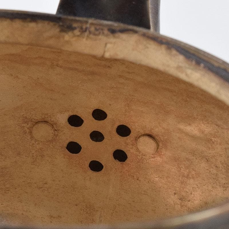 煎茶道具　いぶし銀　槌目　銀瓶　湯沸　急須　重さ約262g　C　8043