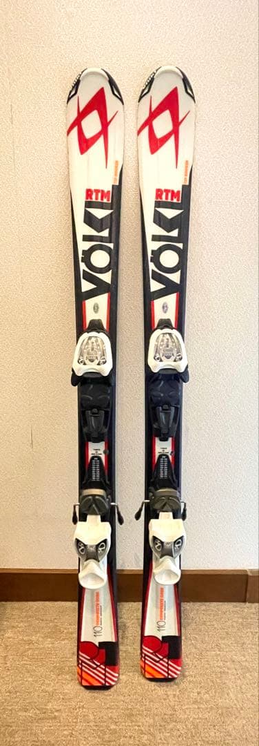 フォルクル　スキー板　110 ビンディング付き