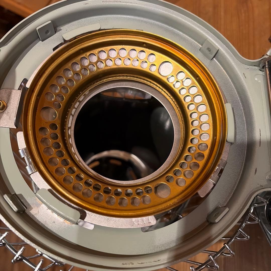 アラジンaladdinストーブ/ブルーフレームヒーターグリーン送料込