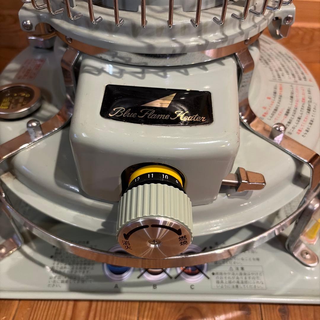 アラジンaladdinストーブ/ブルーフレームヒーターグリーン送料込