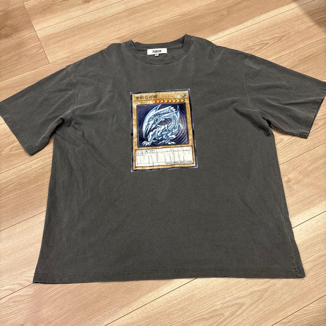 遊戯王 PUBLUX ブルーアイズ・ホワイト・ドラゴン Tシャツ
