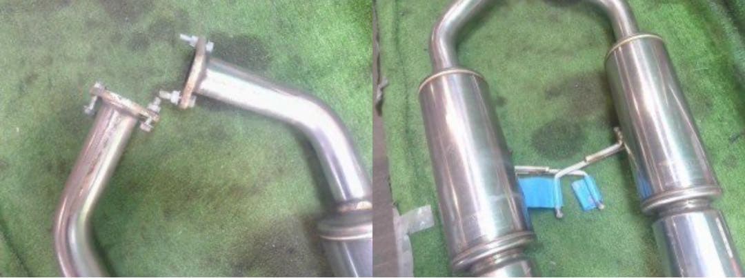 クラウン アスリート 18クラウン GRS18ロッソモデロ リア マフラー