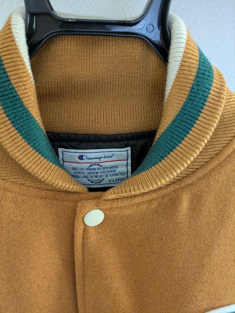 ジャケット・アウター Champion VARCITY JACKET C3-A610