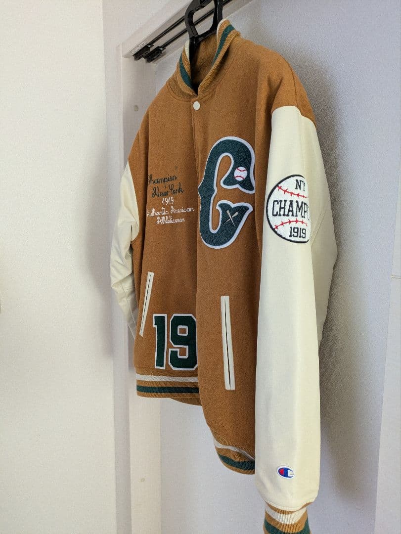 ジャケット・アウター Champion VARCITY JACKET C3-A610