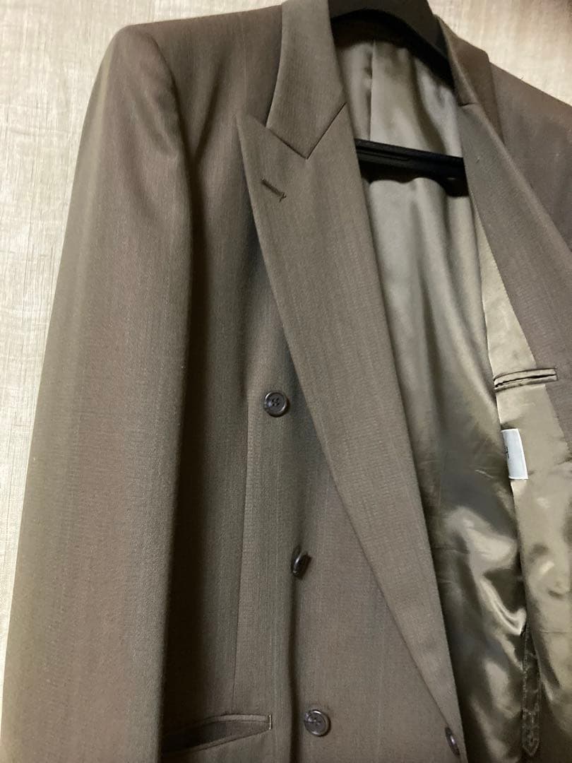 【ヴィンテージ】80〜90年代　ダブルブレストジャケット　パンツセット