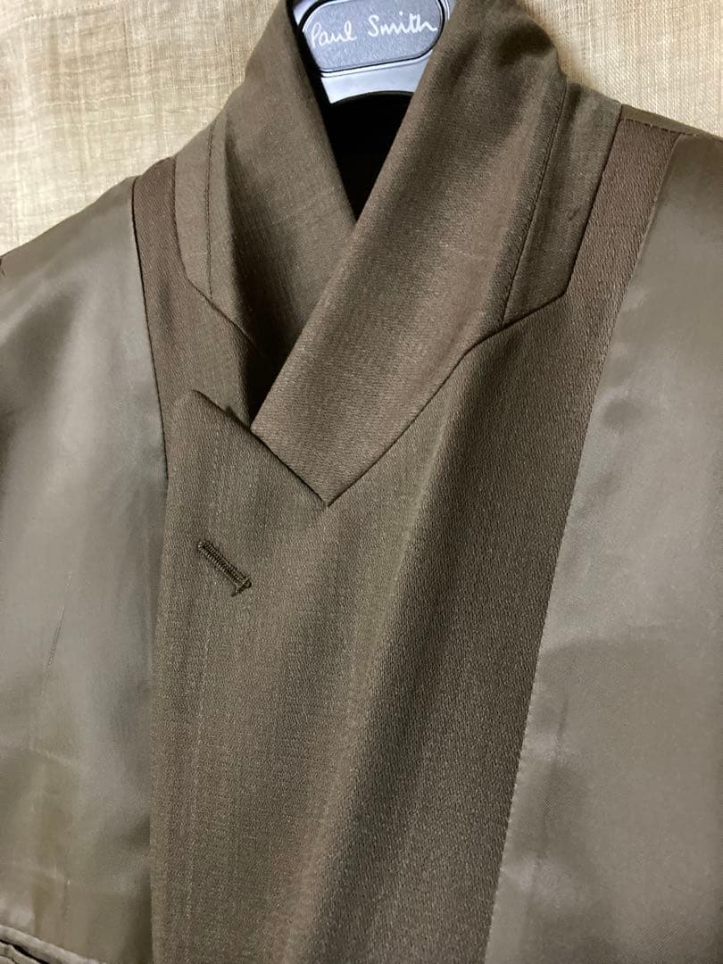 【ヴィンテージ】80〜90年代　ダブルブレストジャケット　パンツセット