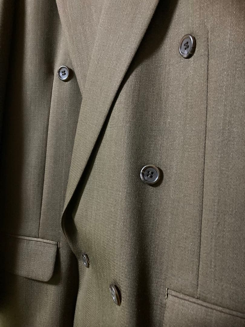 【ヴィンテージ】80〜90年代　ダブルブレストジャケット　パンツセット