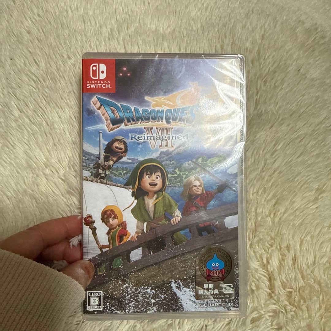 早期特典付き　新品　未使用　未開封ドラゴンクエスト7 Reimagined