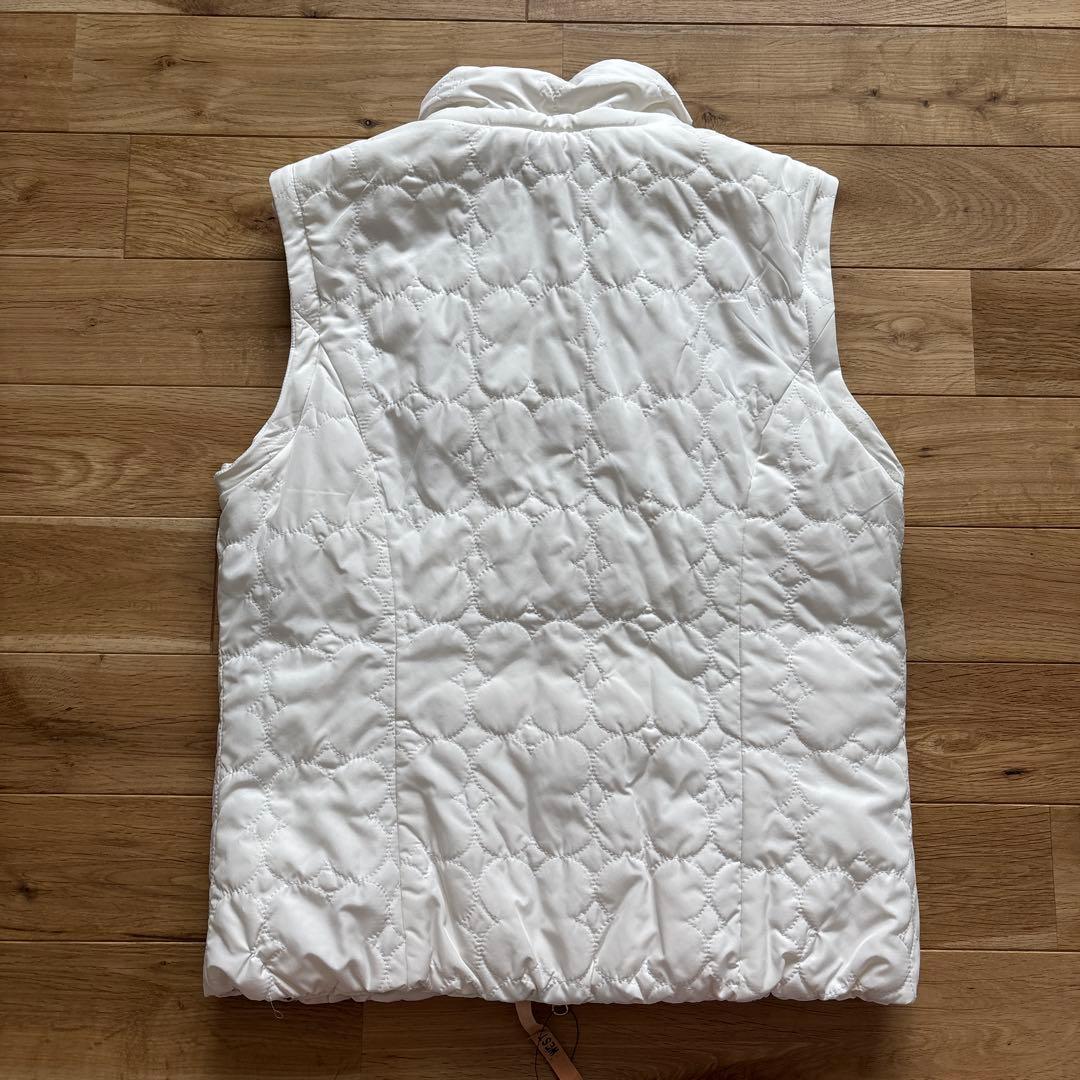 キャロウェイ リバーシブルダウンジャケット　裏花柄 6WAY 袖着脱可 Sサイズ