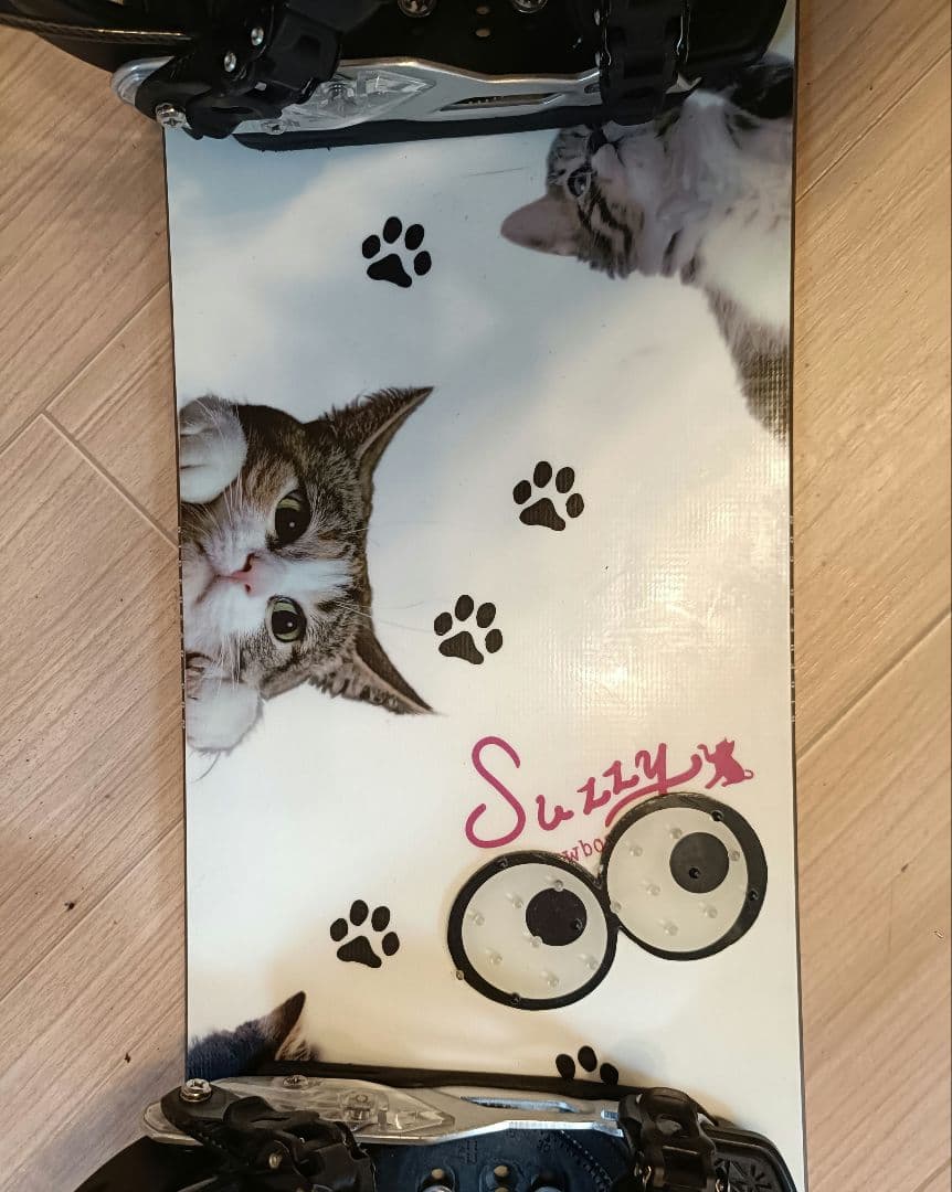 スノボ　バインディング　2点セット HEAD 147cm　FLOW 猫　送料込み