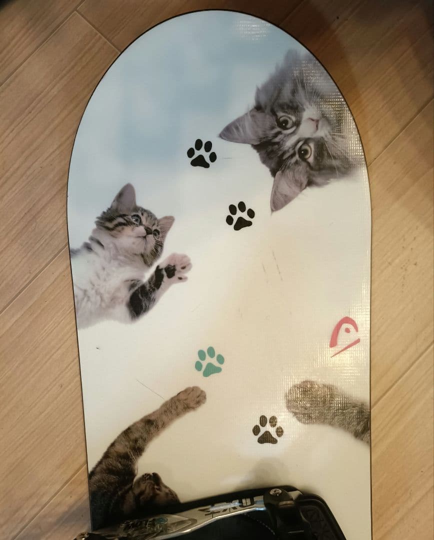 スノボ　バインディング　2点セット HEAD 147cm　FLOW 猫　送料込み