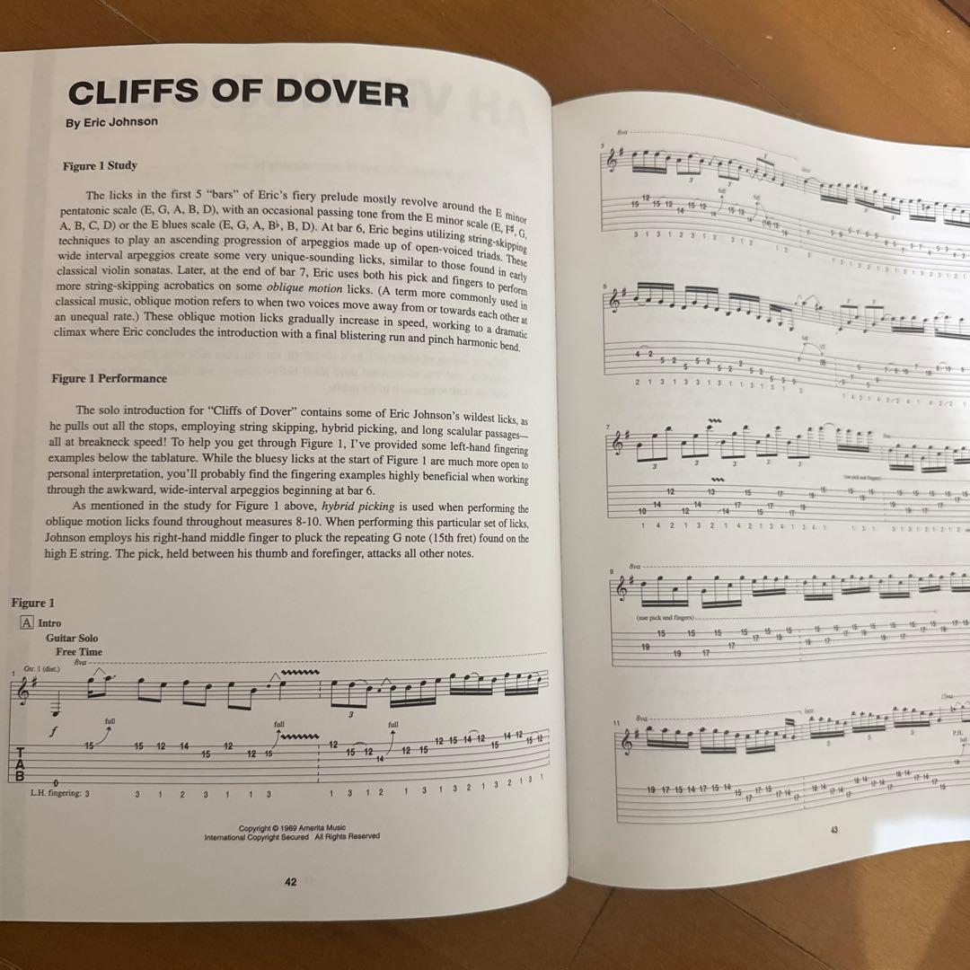 Eric Johnson エリックジョンソン ギタータブ譜