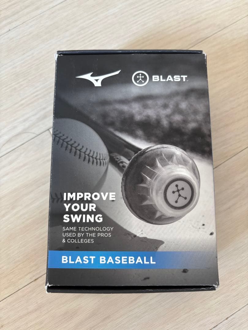 ミズノ　BLAST BASEBALL スイング解析機器