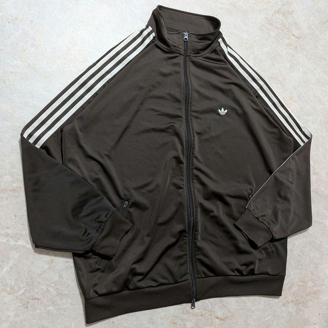 超希少⭐完売品アディダス ベッケンバウアートラックジャケット茶白3XL ソリュン