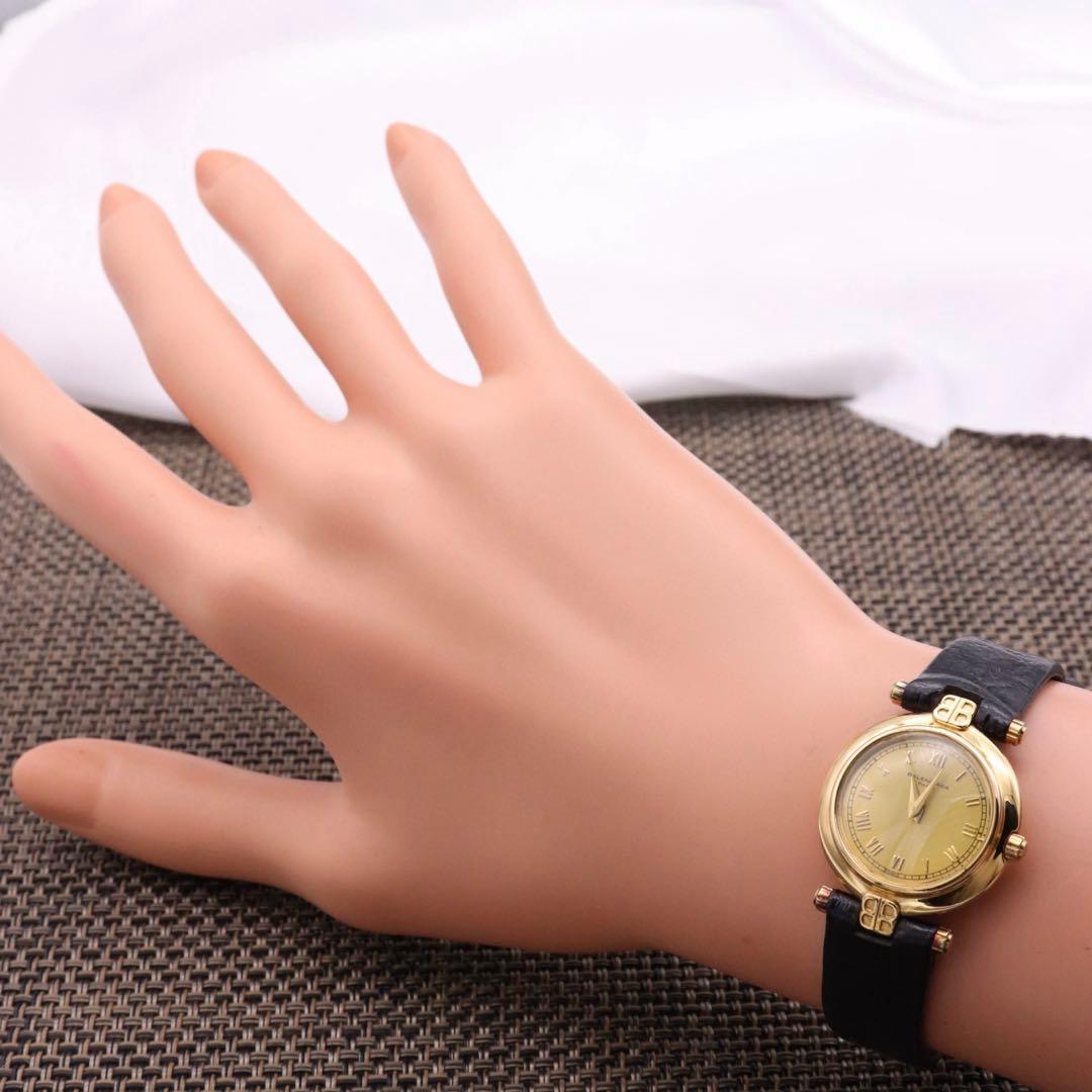 正規品【新品電池】BALENCIAGA TG882/動作品 人気モデル ゴールド