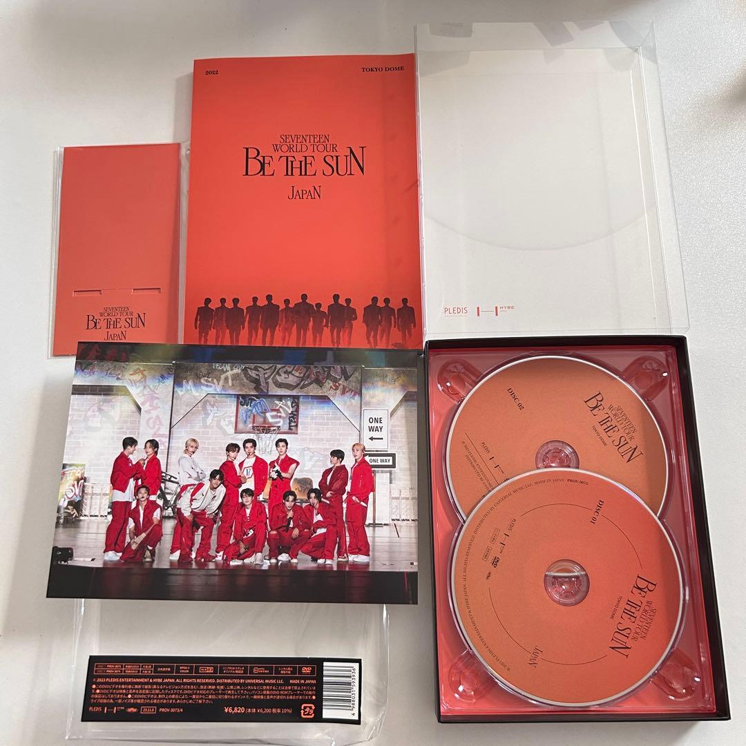 ミュージック SEVENTEEN be the sun japan dvd