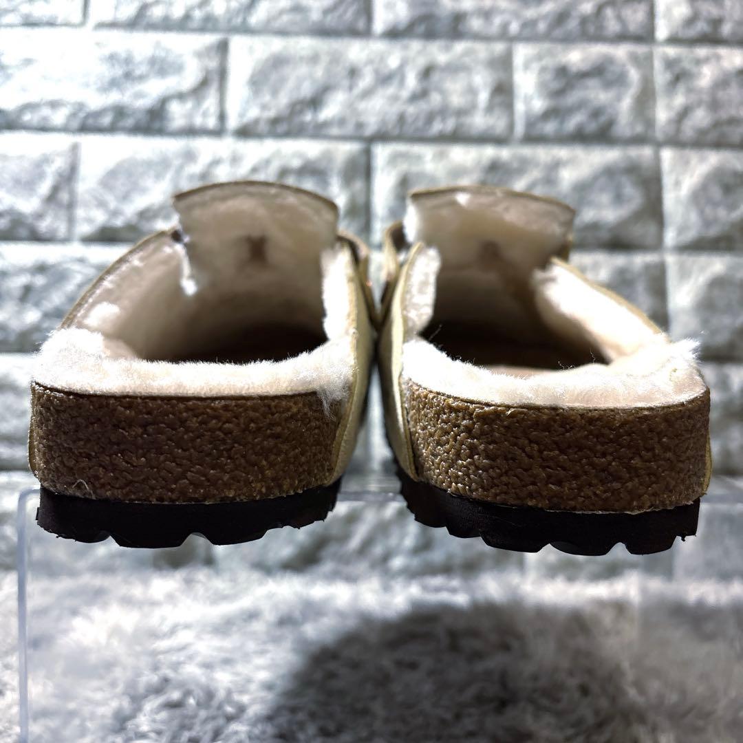 新品❣️BIRKENSTOCKビルケンシュトック ボストン ボア アイボリー 箱付