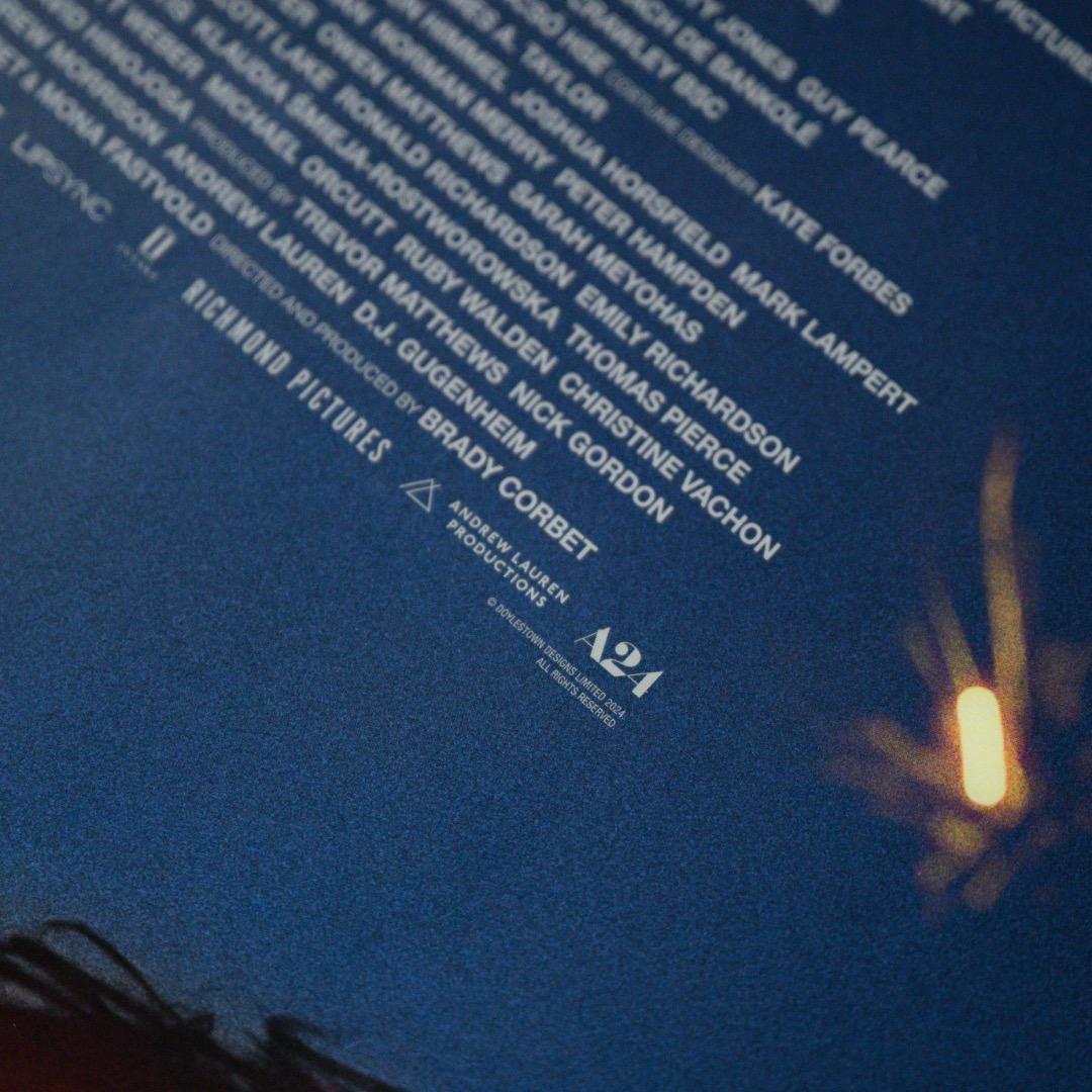 【映画館用両面ポスター】ブルータリスト / The Brutalist