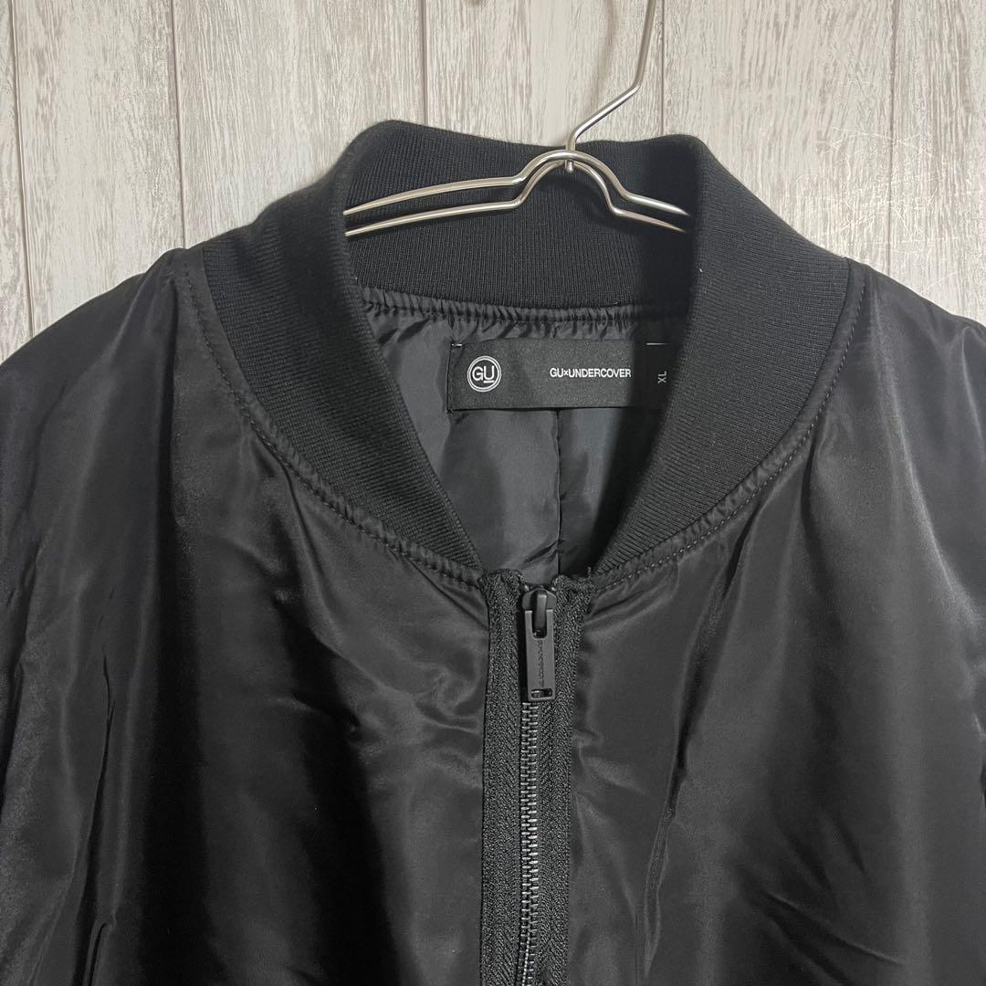 GU×UNDERCOVER MA-1 FreedomNoise XL 黒 極美品