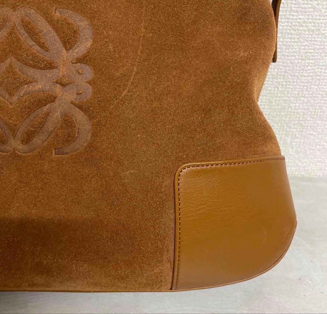 ロエベ　ワンハンドルトート　ブラウン