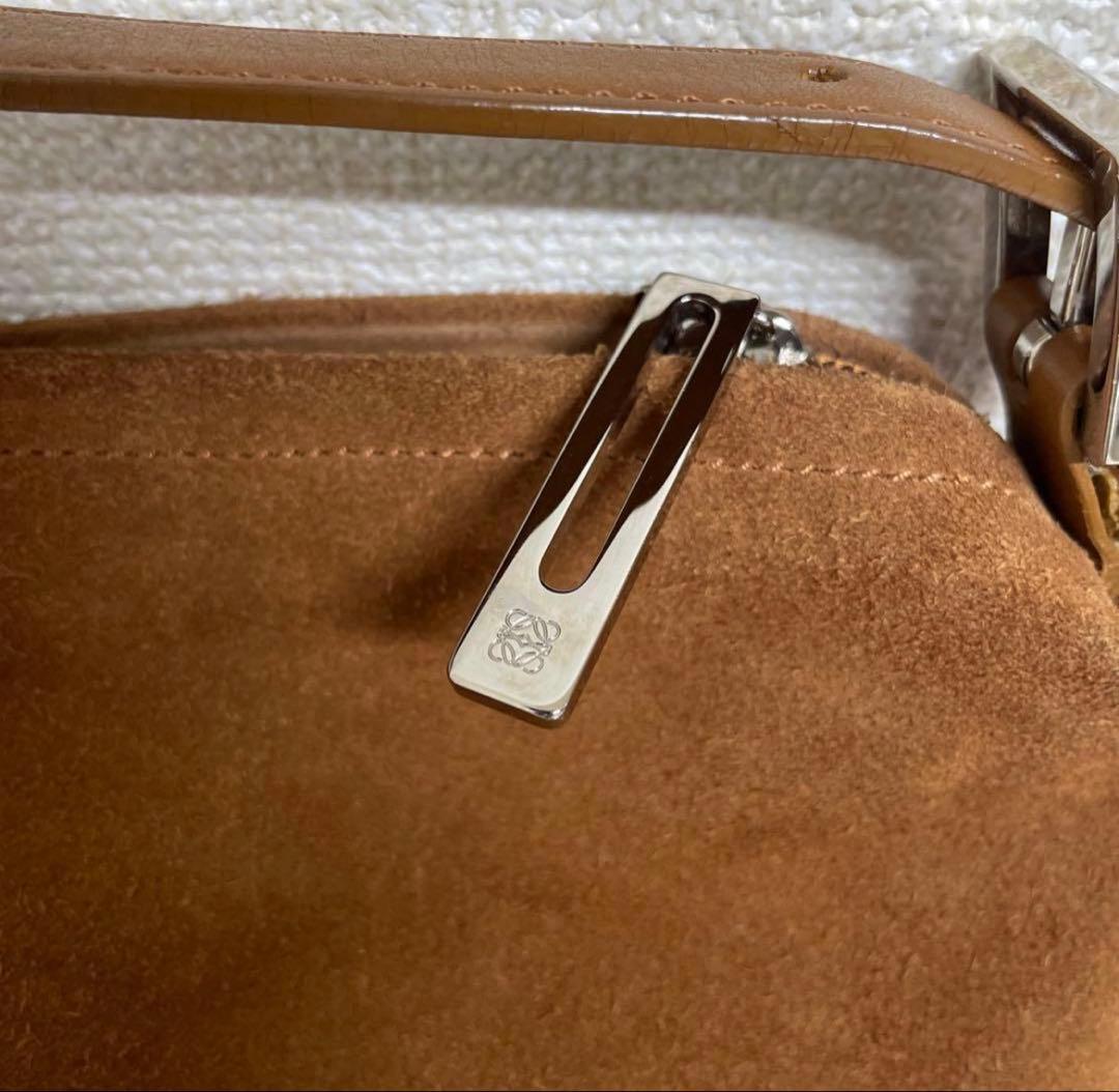 ロエベ　ワンハンドルトート　ブラウン