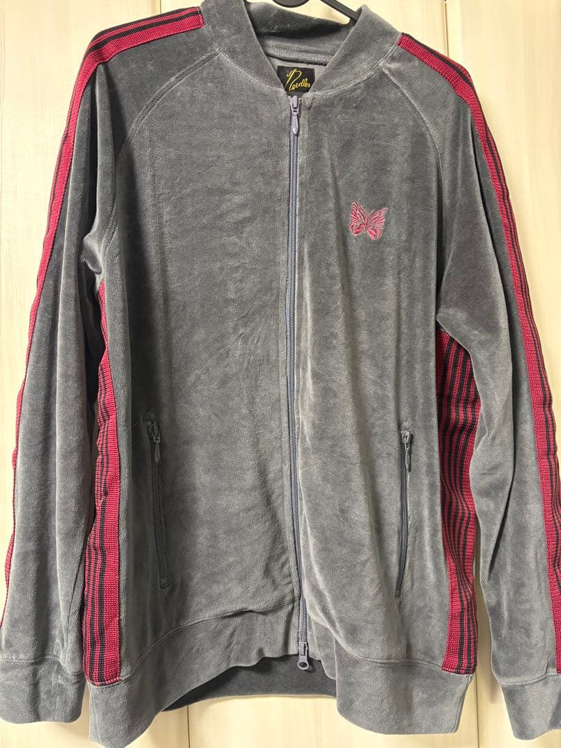 Needles ベロア グレー ジャージ S