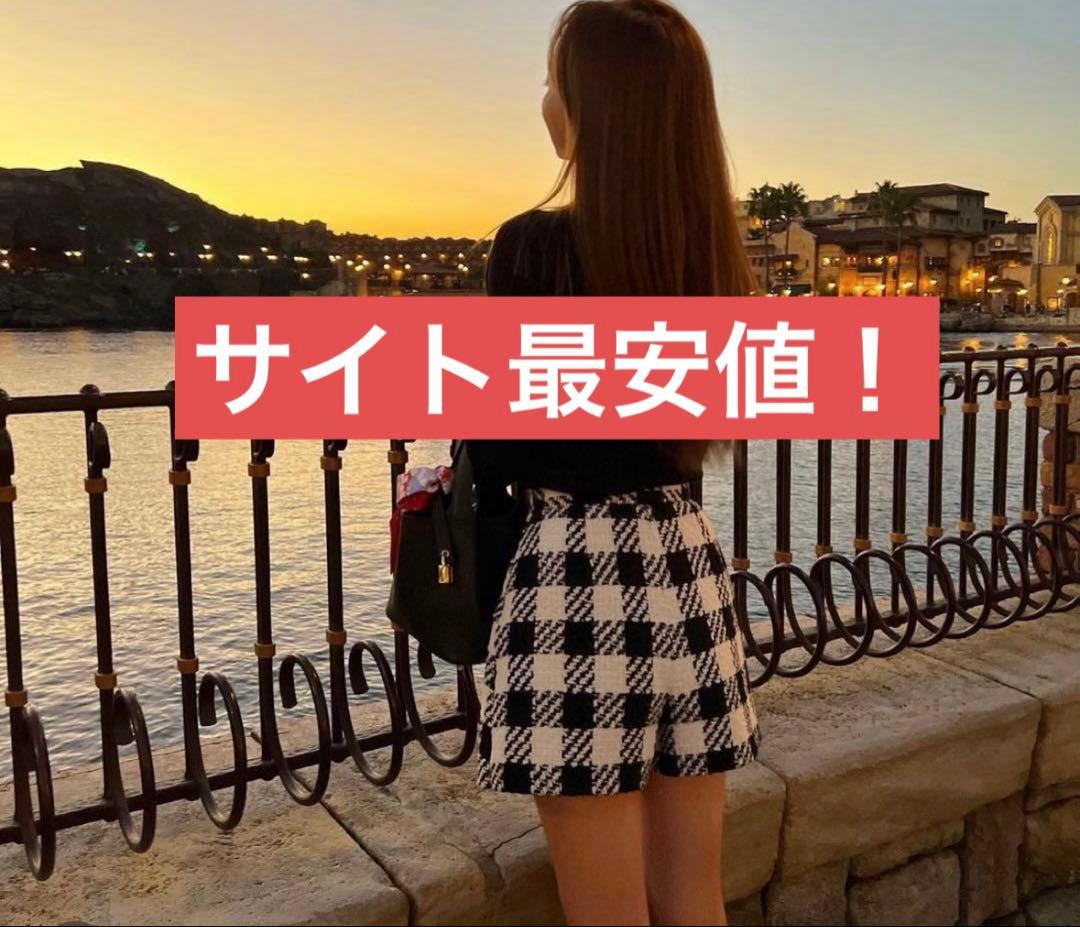 R*5様 チェック柄キュロットスカート　sheller