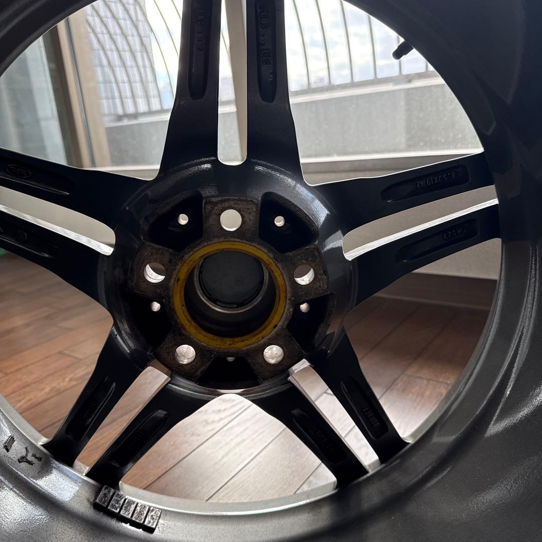 美品＊対面限定19\"ドイツ製BORBETホイール8.5J、5H-112、ET30