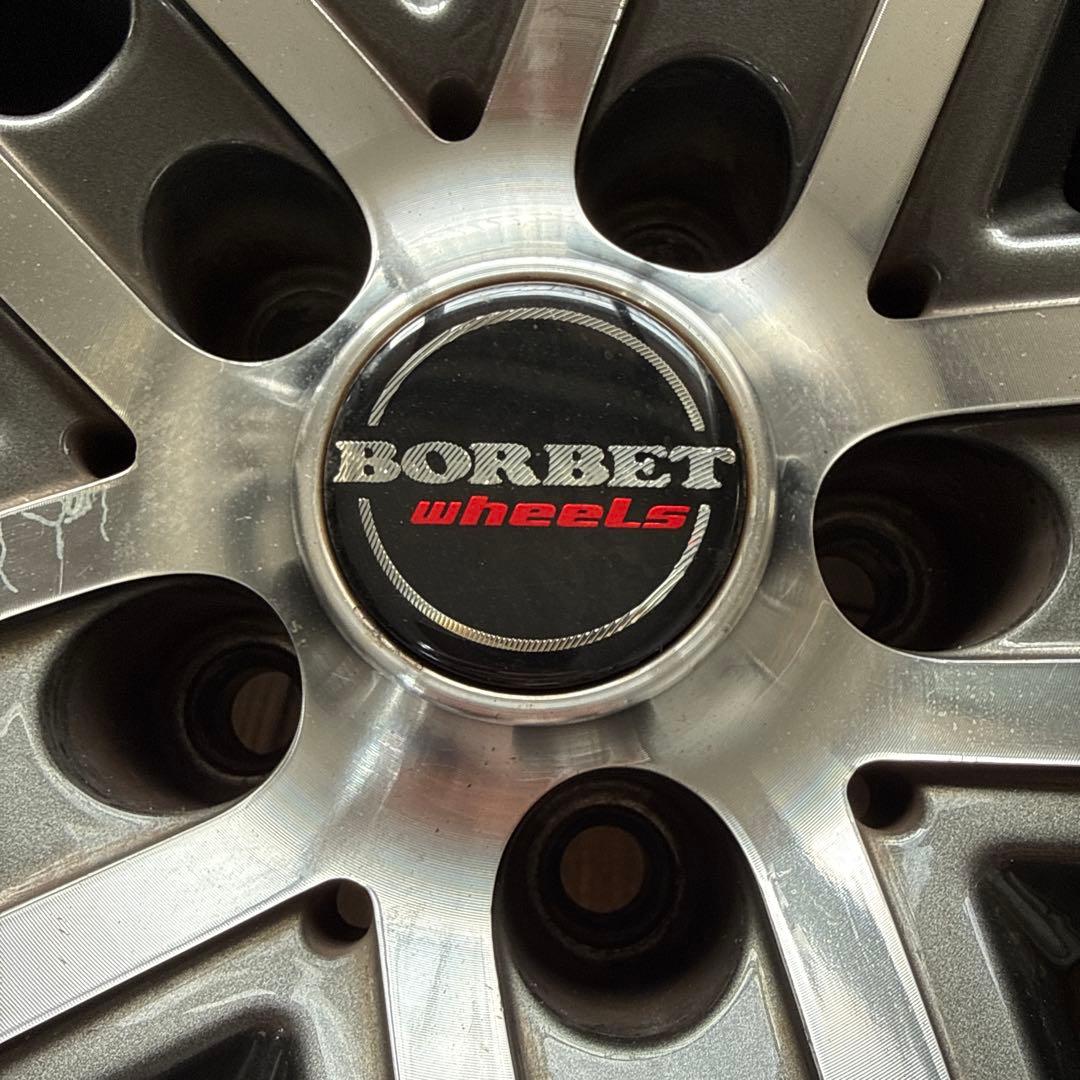 美品＊対面限定19\"ドイツ製BORBETホイール8.5J、5H-112、ET30