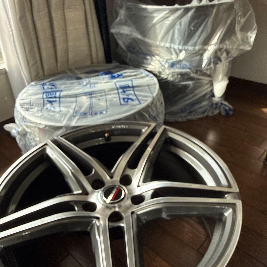 美品＊対面限定19\"ドイツ製BORBETホイール8.5J、5H-112、ET30