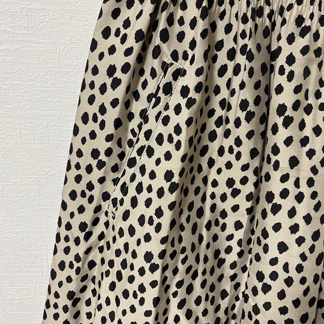 BEARDSLEY レオパードジャガードキュロット