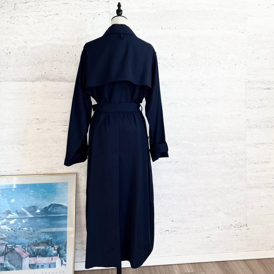 新品未使用タグ付★HERMES★2026新作★ヴァージンウール★トレンチ★コート