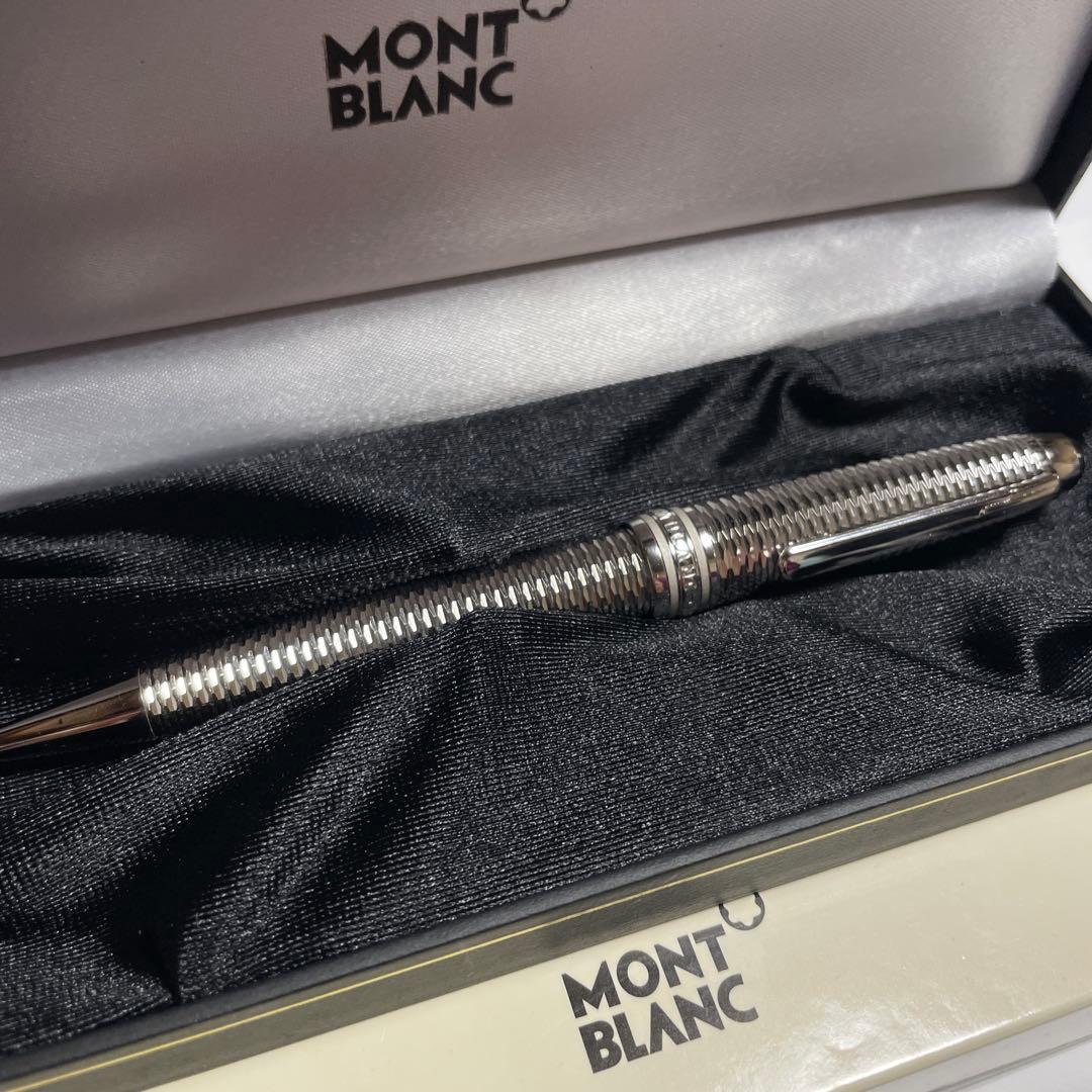 MONT BLANC マイスターシュティックソリテールジオメトリーボールペン