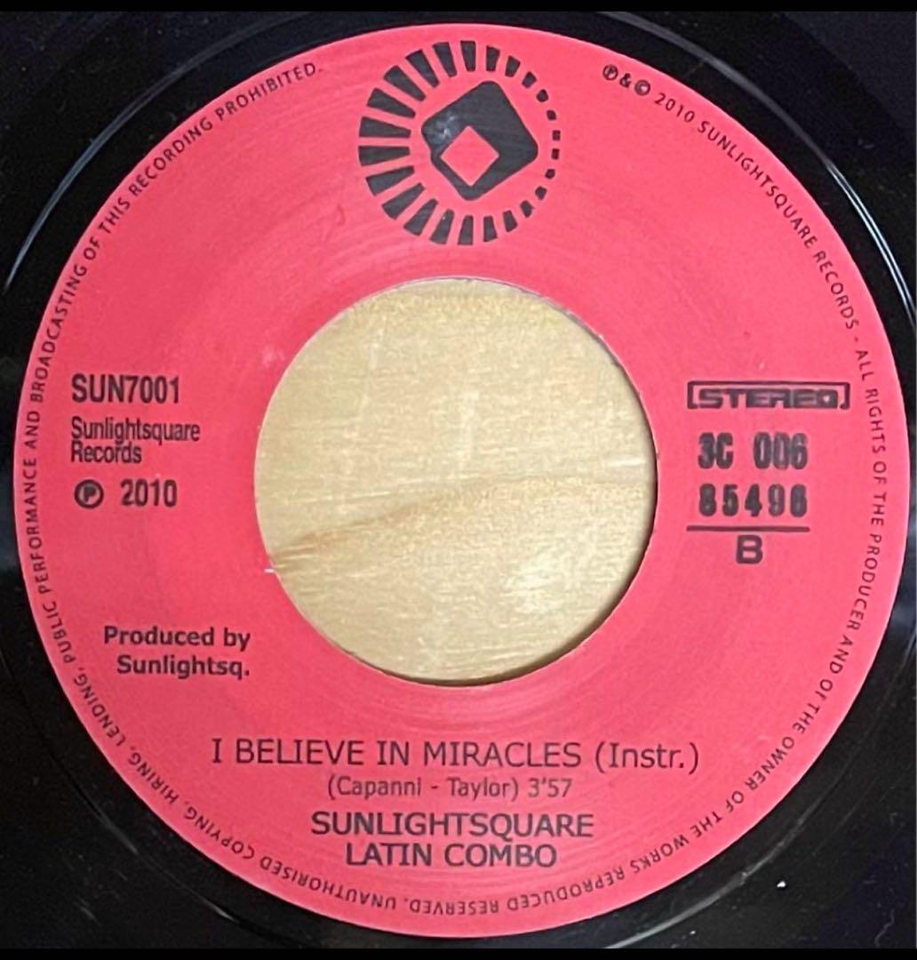 洋楽 I BELIEVE IN MIRACLES SUNLIGHTSQUARE
