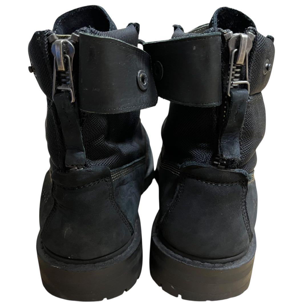 田中 野夫⭐️希少モデル⭐️ ザラサープラス コンバットブーツ 黒 レザー本革