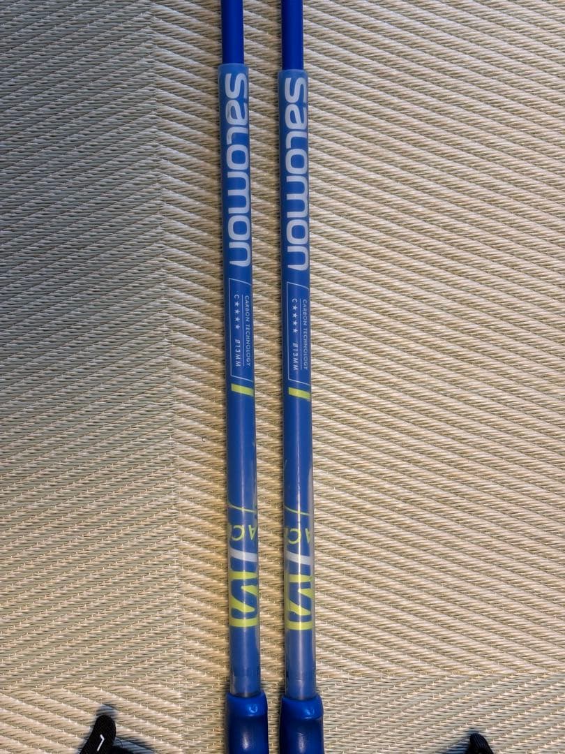 サロモン　salomon S/RACE ポール　ストック　カーボン製　115cm