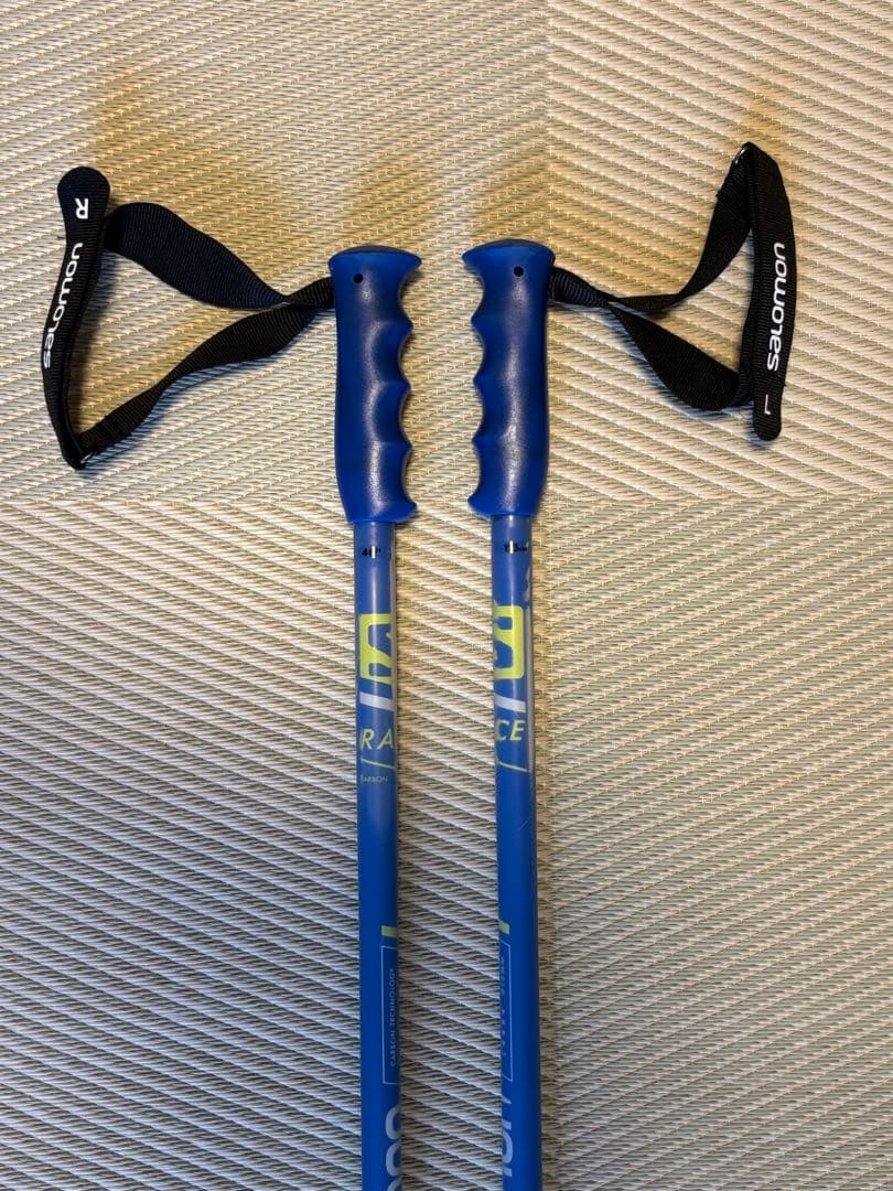 サロモン　salomon S/RACE ポール　ストック　カーボン製　115cm