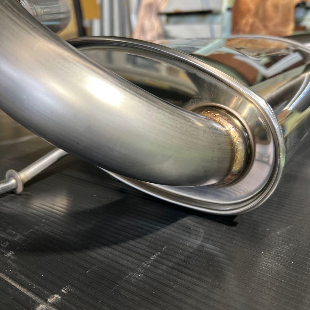 フジツボ ステンレス マフラー JASMA認証 カプチーノ