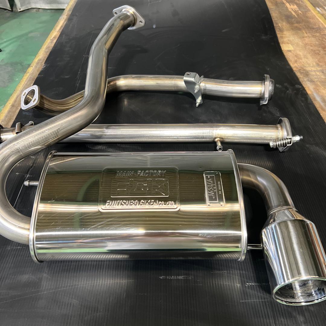 フジツボ ステンレス マフラー JASMA認証 カプチーノ